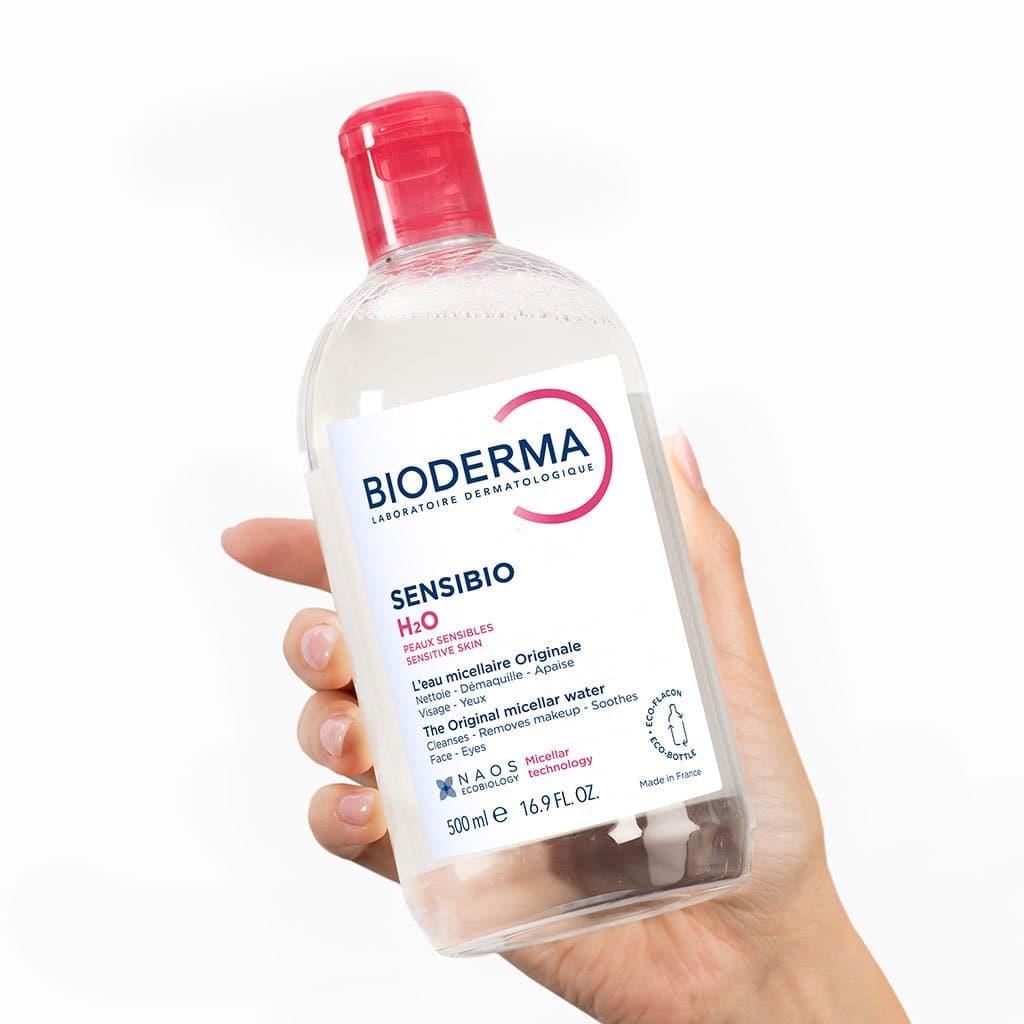 میسلار واتر بایودرما مدل Sensibio H2O (درب قرمز) اصل
