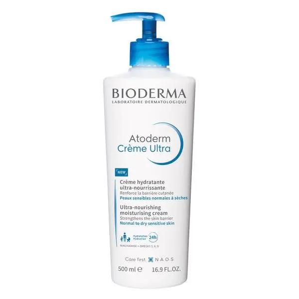 کرم مرطوب کننده و التیامبخش بایودرما مدل Atoderm Crème، 500 میل