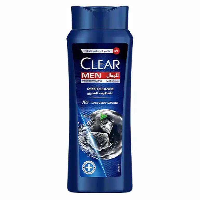 شامپو ضد شوره مردانه کلیر مدل Deep Cleanse با زغال فعال