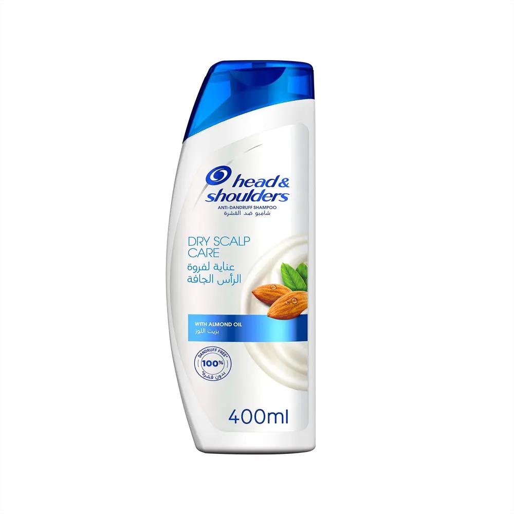 شامپو ضد شوره هد اند شولدرز مدل Dry Scalp Care حجم 400 میل با عصاره بادام
