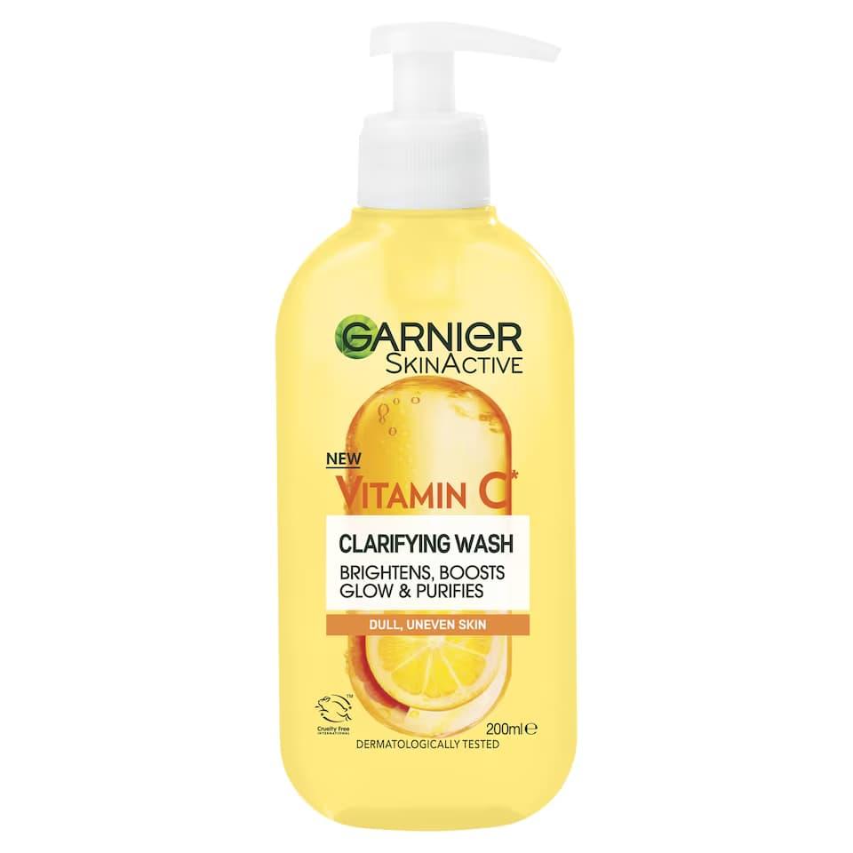 ژل شستشوی روشنکننده گارنیر مدل Vitamin C Clarifying Wash